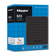 MAXTOR 2.5 1TB USB 3.0 EXTERNAL HDD SİYAH